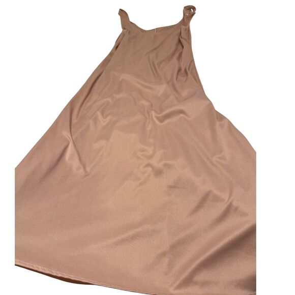 Lace Maxi Dress Vintage Long Sleeve Size 5 Blush Pink Coquette Formal Wear ✨ - Picture 12 of 16